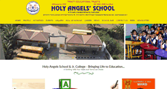 Desktop Screenshot of holyangels.ac.in